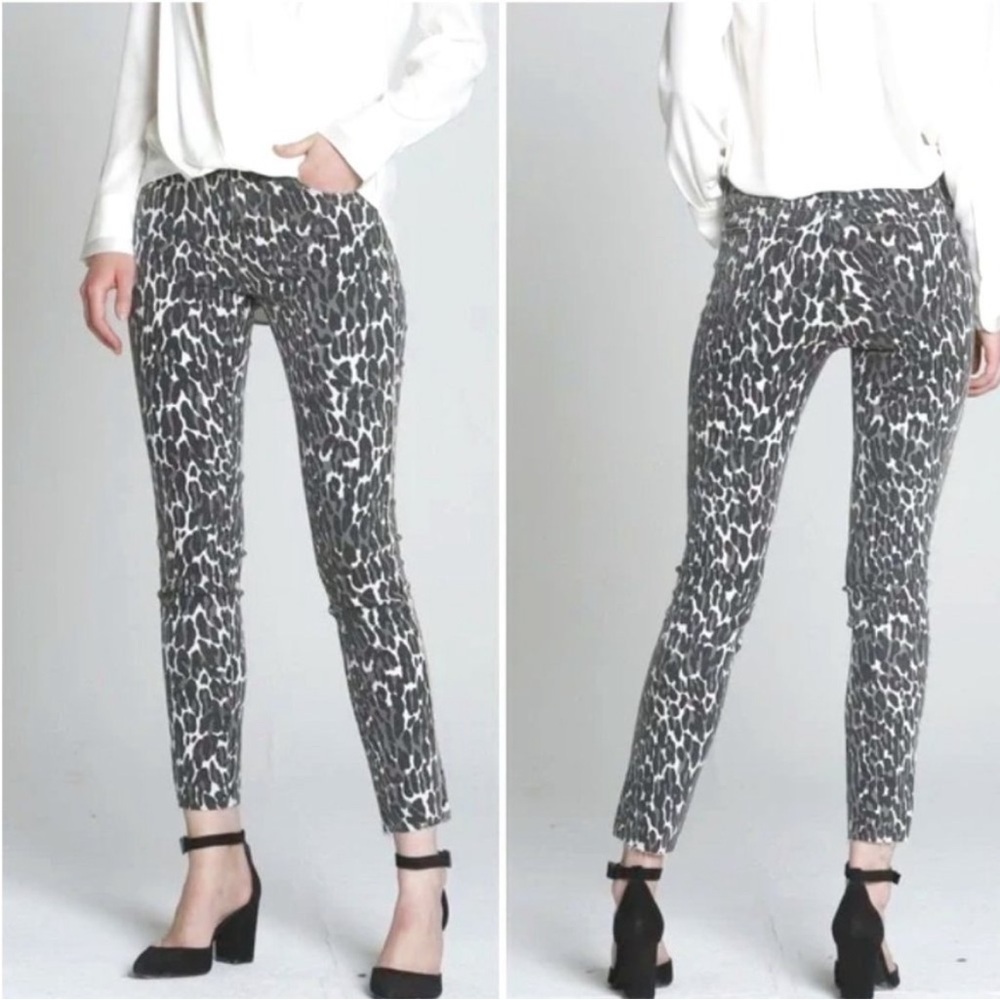 Driftwood NWT Jackie Animal Print Skinny Jeans Mob Wife